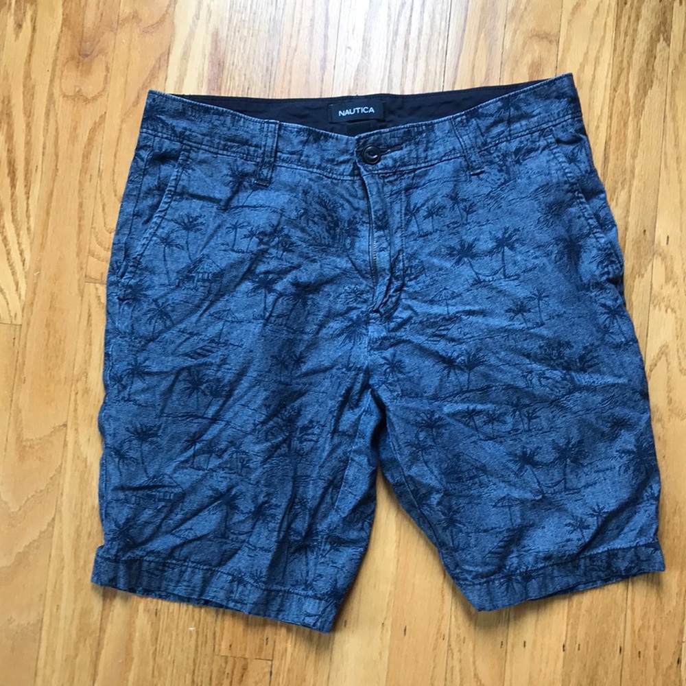 Nautica  palm tree dress shorts